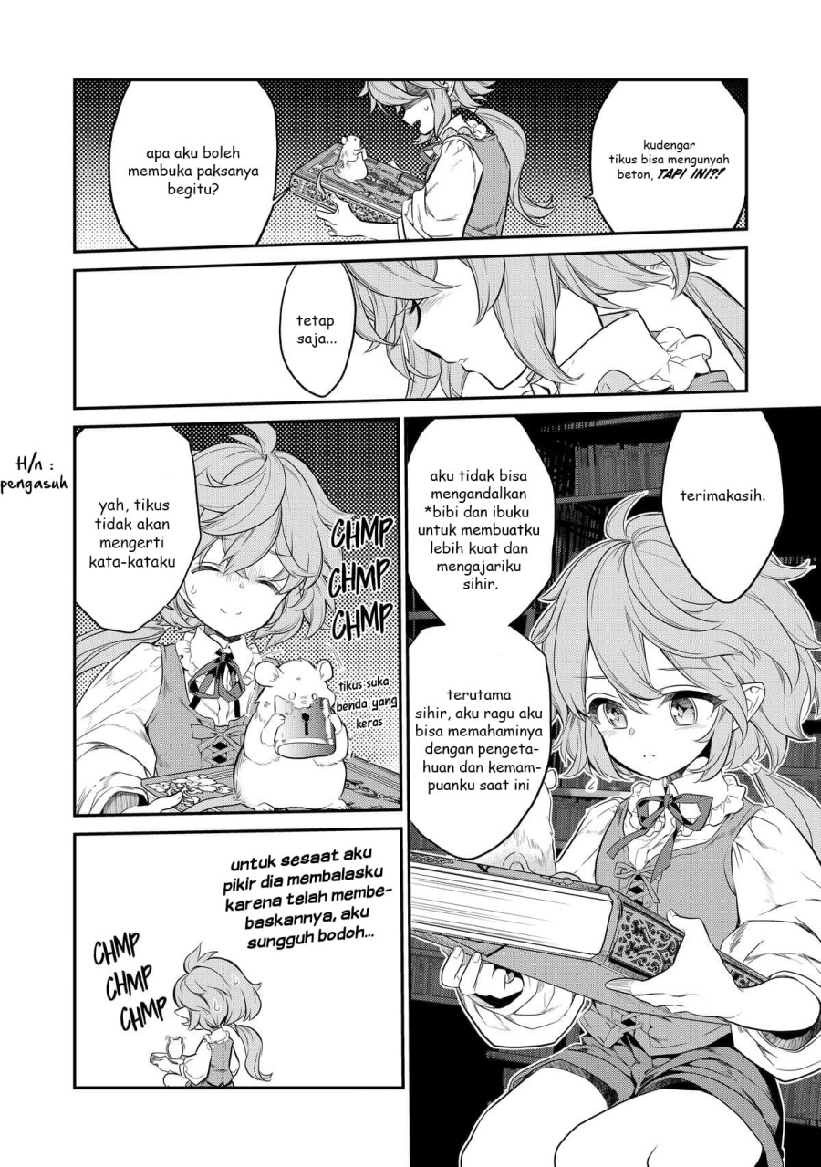 Kaketa Tsuki no Mercedes ~Kyuuketsuki no Kizoku ni Tensei Shitakedo Sute Rare Sounanode Dungeon o Seiha Suru~ Chapter 02 Bahasa Indonesia