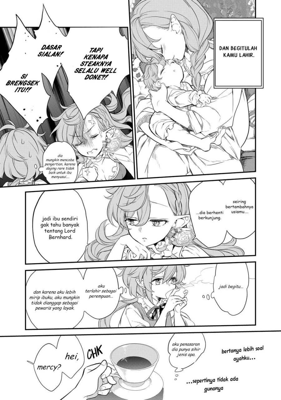 Kaketa Tsuki no Mercedes ~Kyuuketsuki no Kizoku ni Tensei Shitakedo Sute Rare Sounanode Dungeon o Seiha Suru~ Chapter 02 Bahasa Indonesia