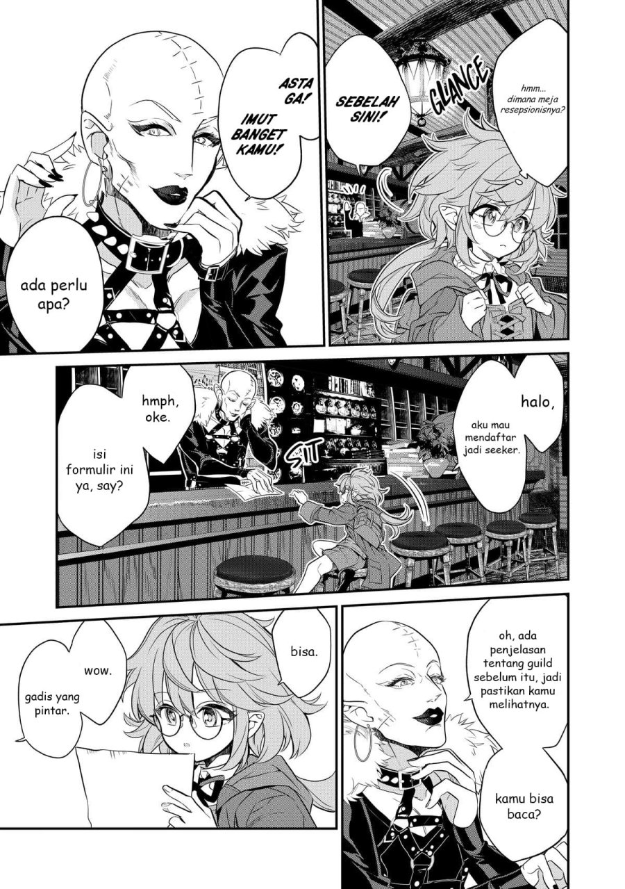 Kaketa Tsuki no Mercedes ~Kyuuketsuki no Kizoku ni Tensei Shitakedo Sute Rare Sounanode Dungeon o Seiha Suru~ Chapter 03 Bahasa Indonesia