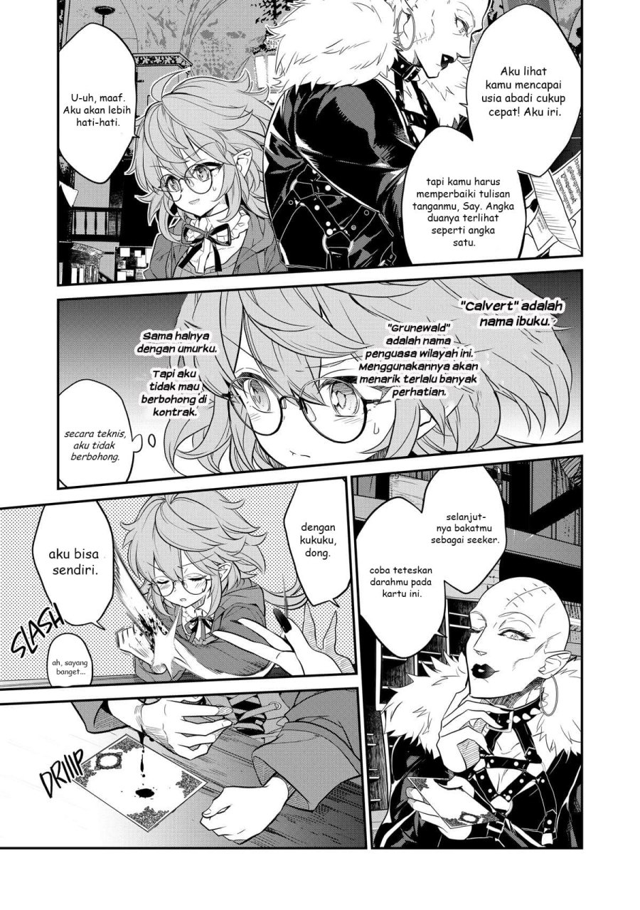 Kaketa Tsuki no Mercedes ~Kyuuketsuki no Kizoku ni Tensei Shitakedo Sute Rare Sounanode Dungeon o Seiha Suru~ Chapter 03 Bahasa Indonesia