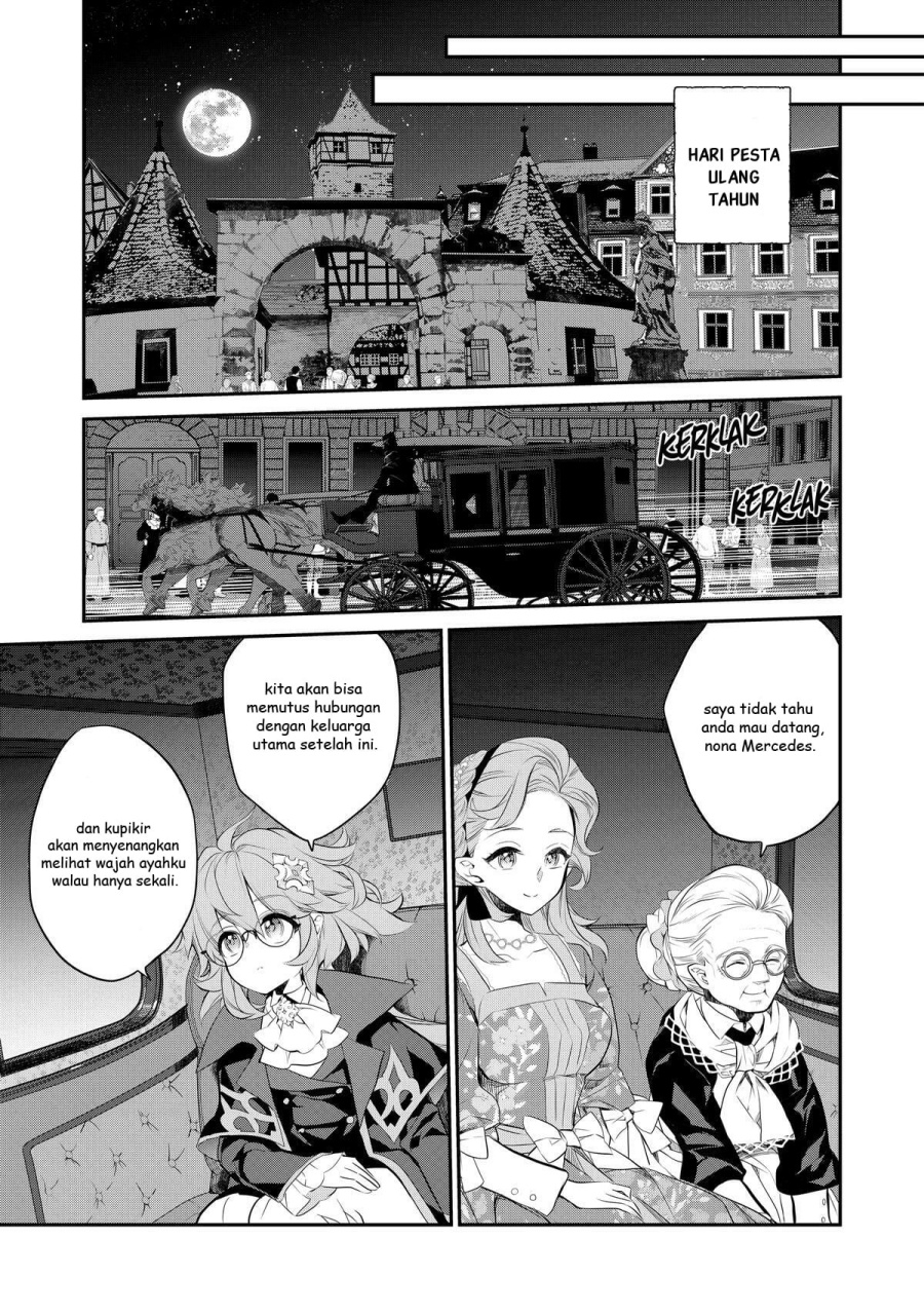 Kaketa Tsuki no Mercedes ~Kyuuketsuki no Kizoku ni Tensei Shitakedo Sute Rare Sounanode Dungeon o Seiha Suru~ Chapter 12 Bahasa Indonesia