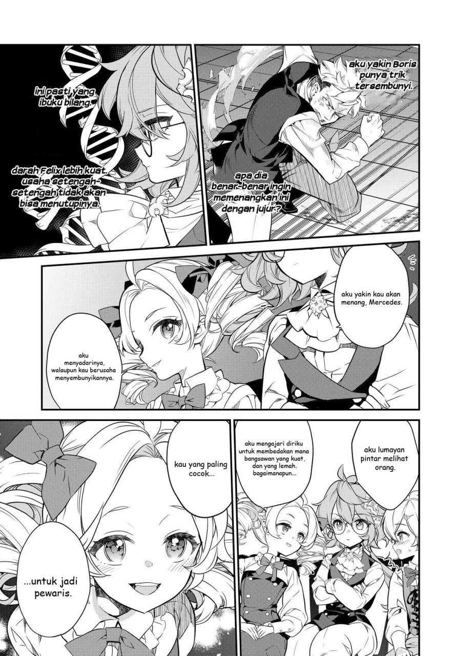 Kaketa Tsuki no Mercedes ~Kyuuketsuki no Kizoku ni Tensei Shitakedo Sute Rare Sounanode Dungeon o Seiha Suru~ Chapter 12 Bahasa Indonesia