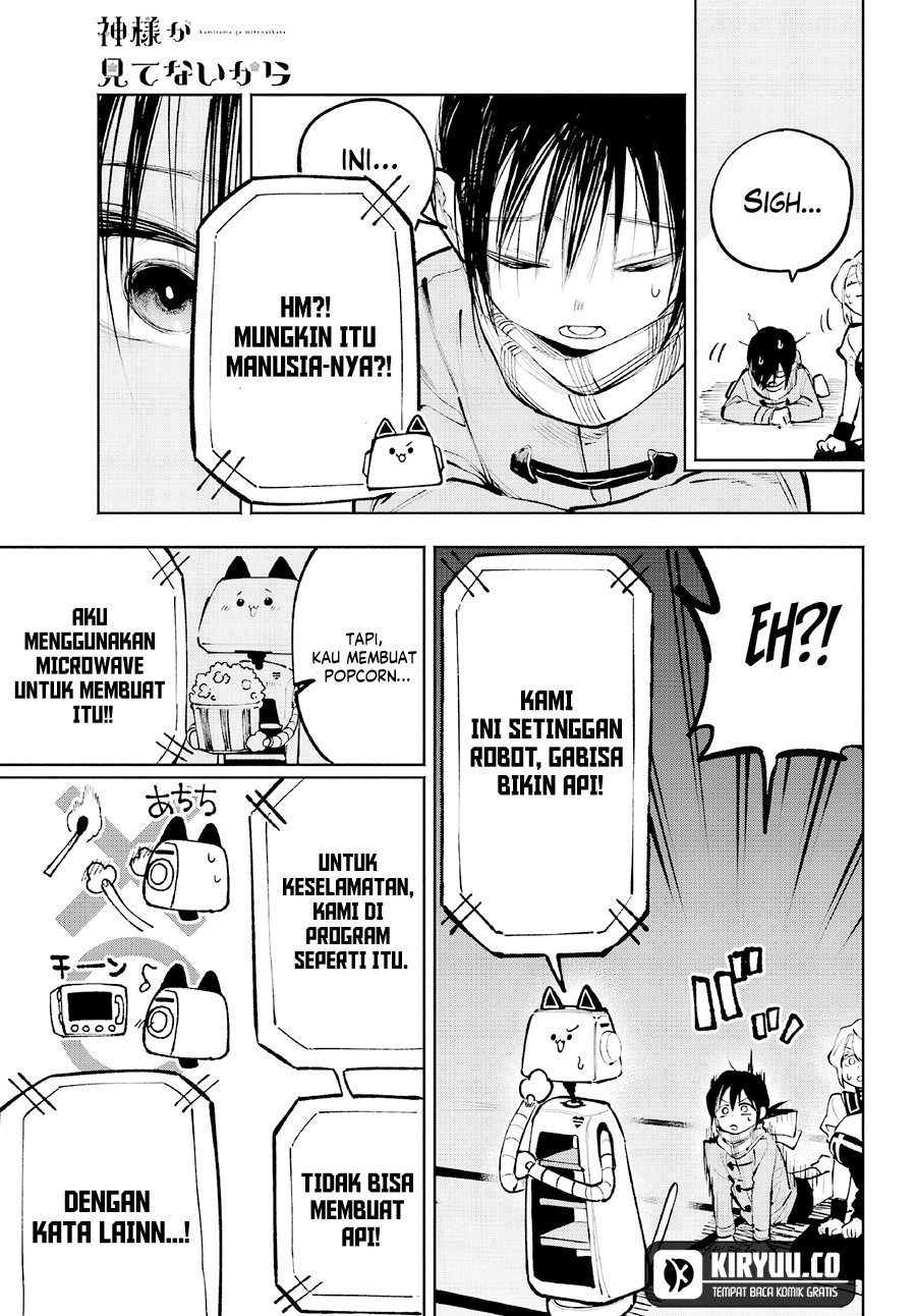 Kami-sama ga Mitenai kara chapter 4