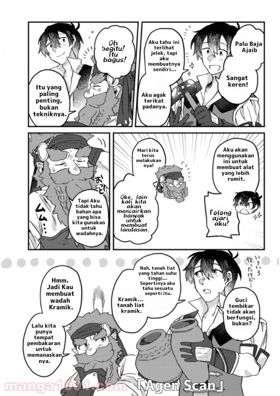 Kamigami no Kago de Seisan Kakumei Chapter 02.3 Bahasa Indonesia