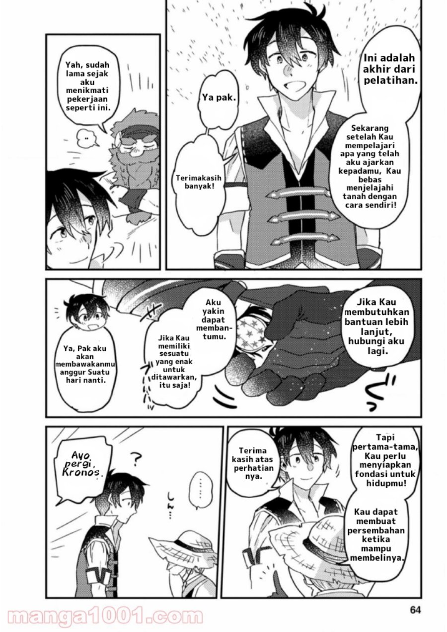 Kamigami no Kago de Seisan Kakumei Chapter 02.3 Bahasa Indonesia