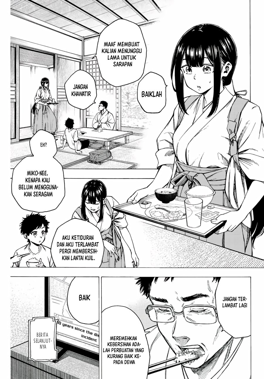 Kaminagashijima – Rinne no Miko Chapter 02 Bahasa Indonesia