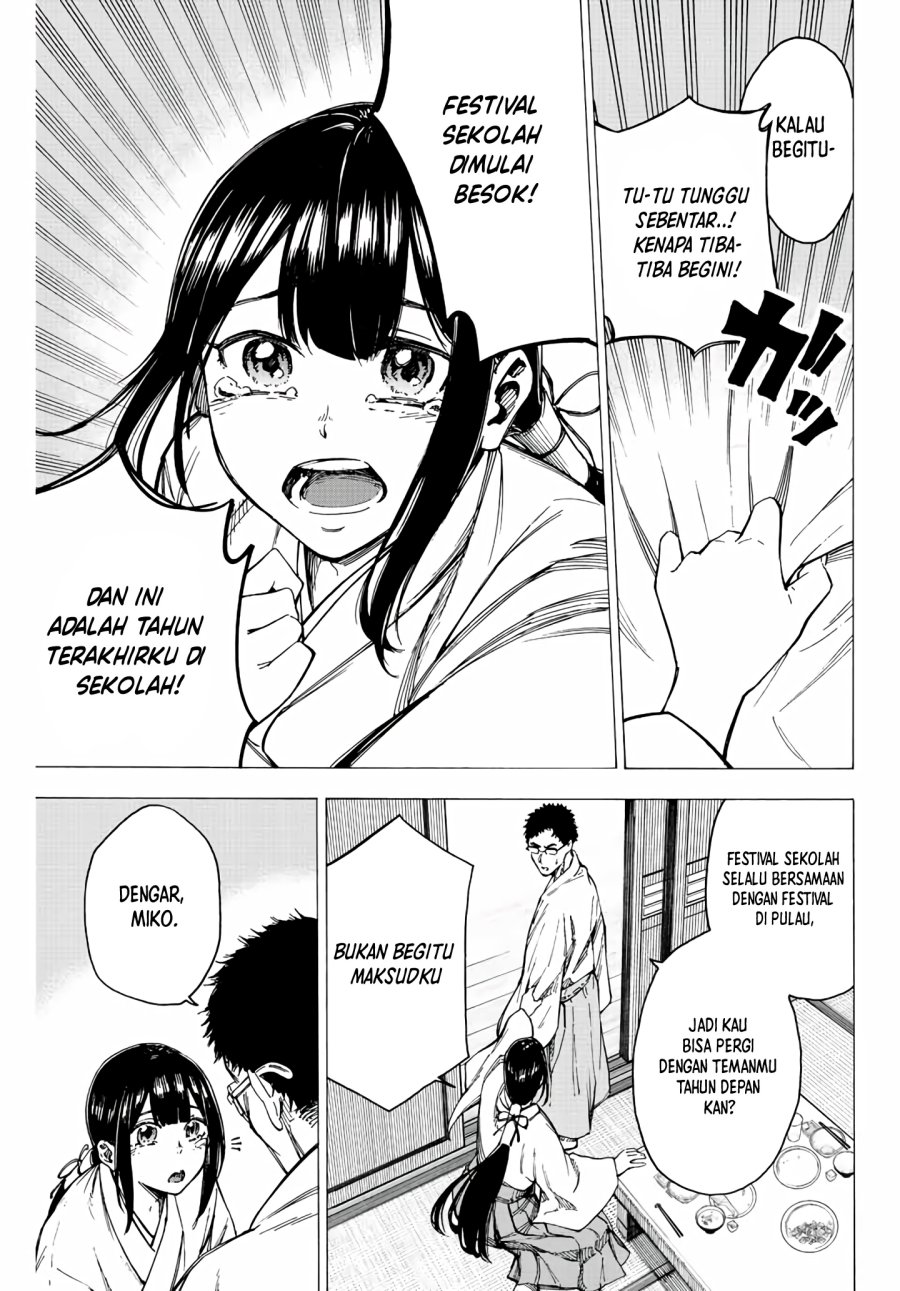 Kaminagashijima – Rinne no Miko Chapter 02 Bahasa Indonesia