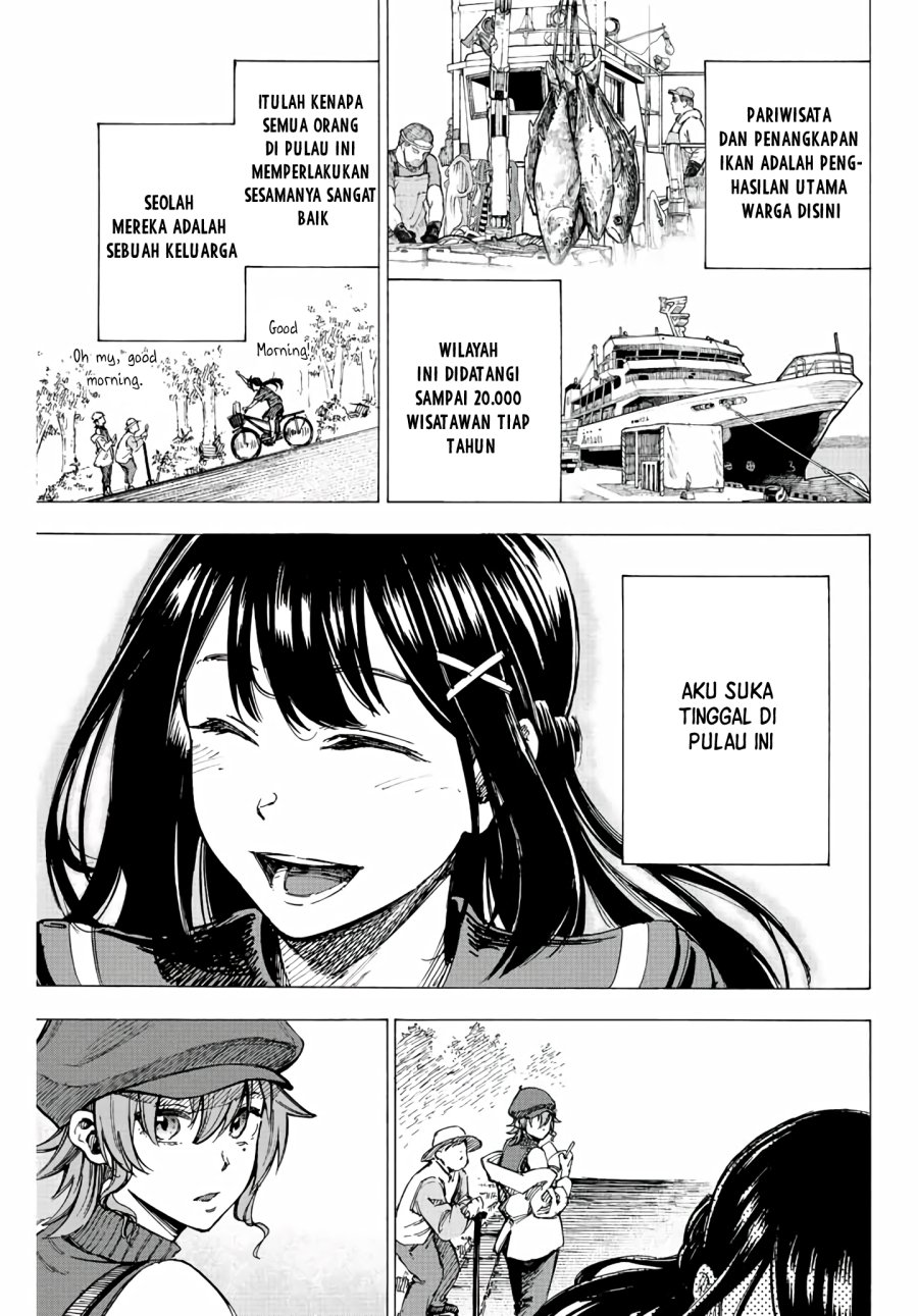 Kaminagashijima – Rinne no Miko Chapter 02 Bahasa Indonesia
