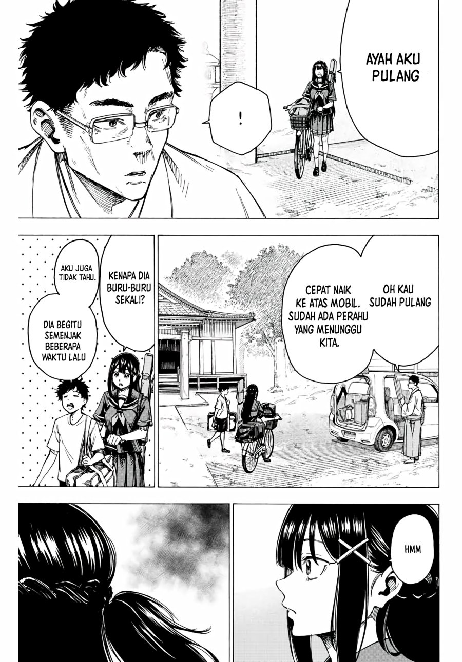 Kaminagashijima – Rinne no Miko Chapter 02 Bahasa Indonesia