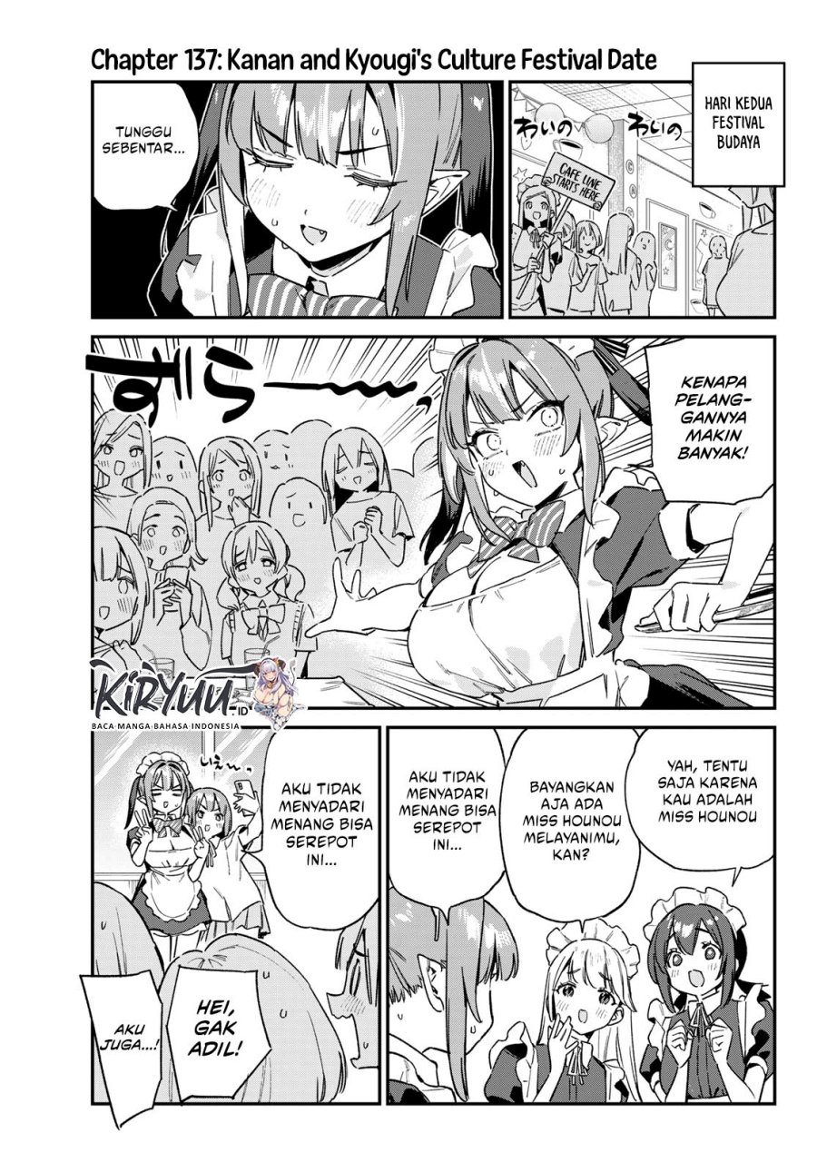 Kanan-sama wa Akumade Choroi Chapter 137 Bahasa Indonesia