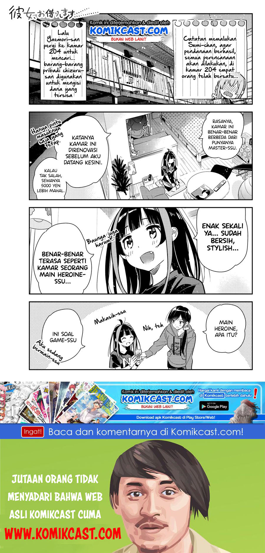 Dilarang COPAS - situs resmi www.mangacanblog.com - Komik kanojo okarishimasu 121 - chapter 121 122 Indonesia kanojo okarishimasu 121 - chapter 121 Terbaru 3|Baca Manga Komik Indonesia|Mangacan