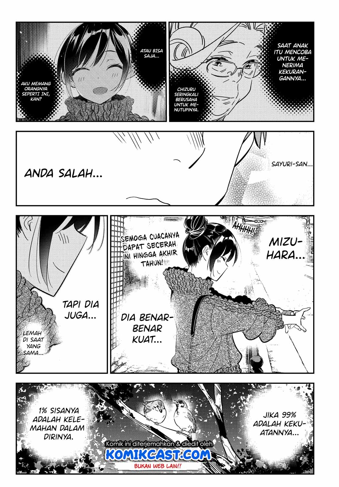 Kanojo, Okarishimasu Chapter 171 Bahasa Indonesia