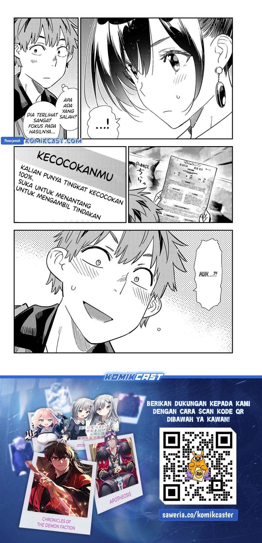 Kanojo, Okarishimasu chapter 373