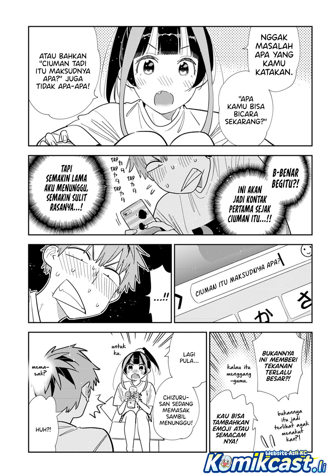 Kanojo, Okarishimasu chapter 389