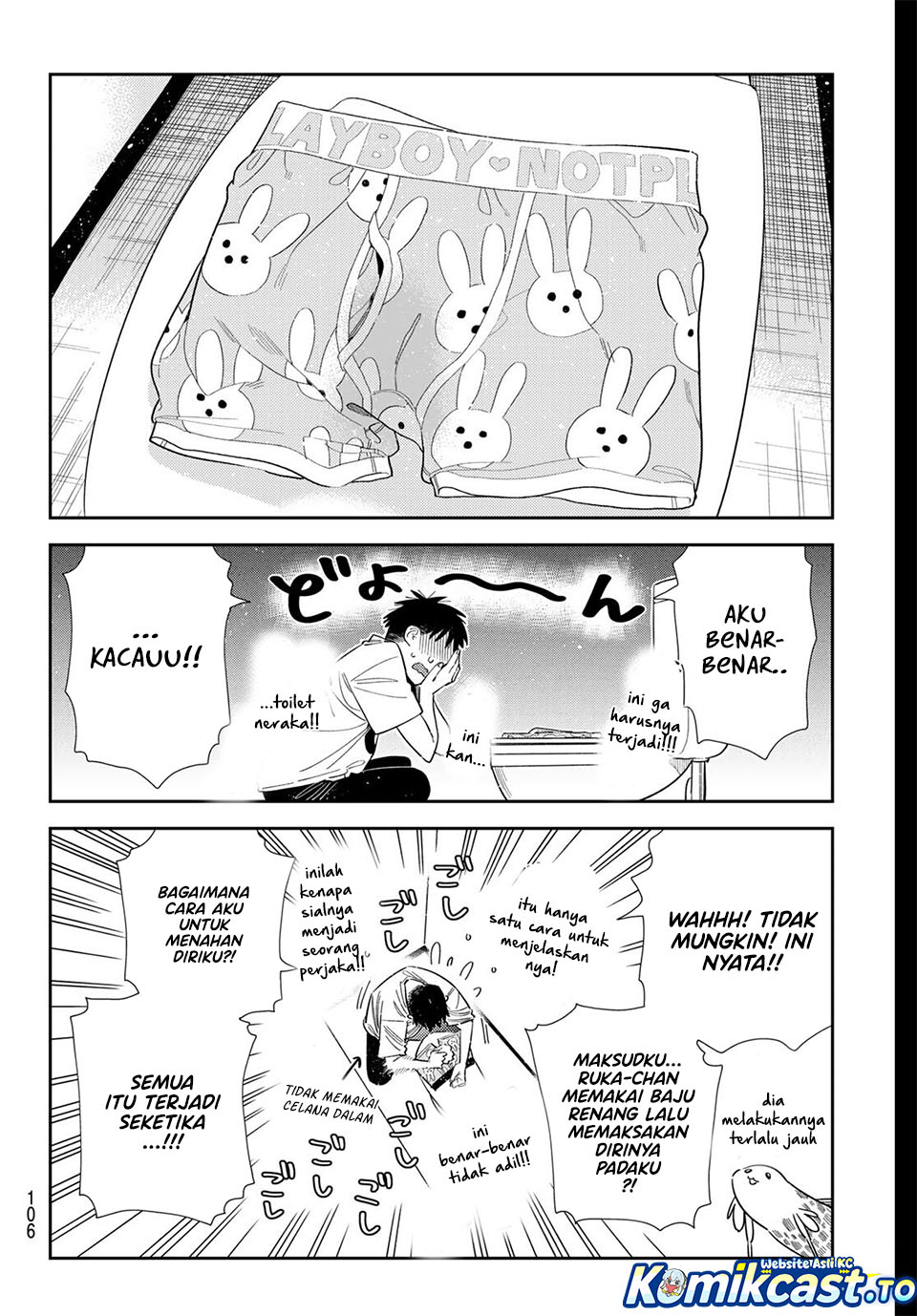 Kanojo Okarishimasu Chapter 405 Bahasa Indonesia