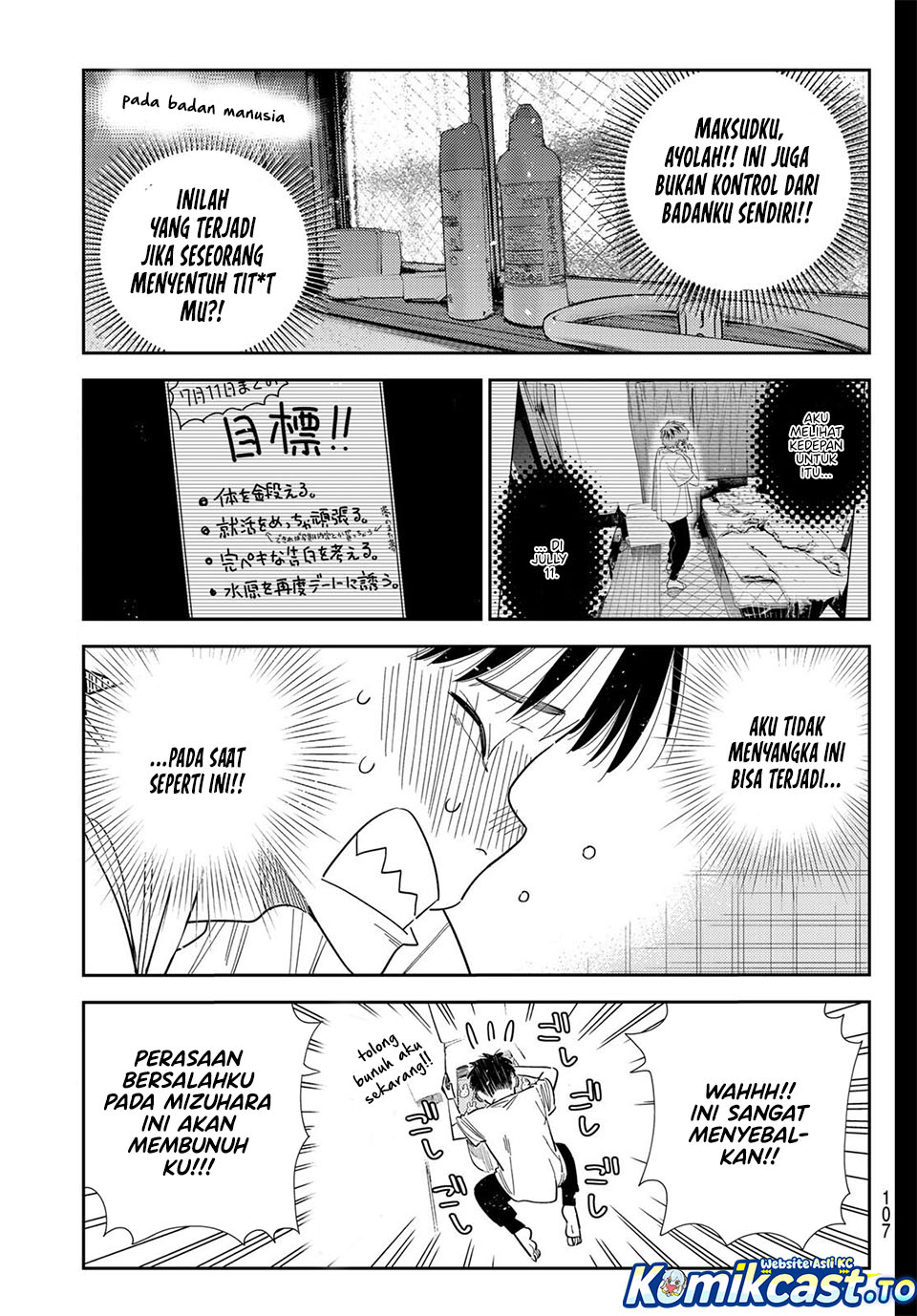 Kanojo Okarishimasu Chapter 405 Bahasa Indonesia