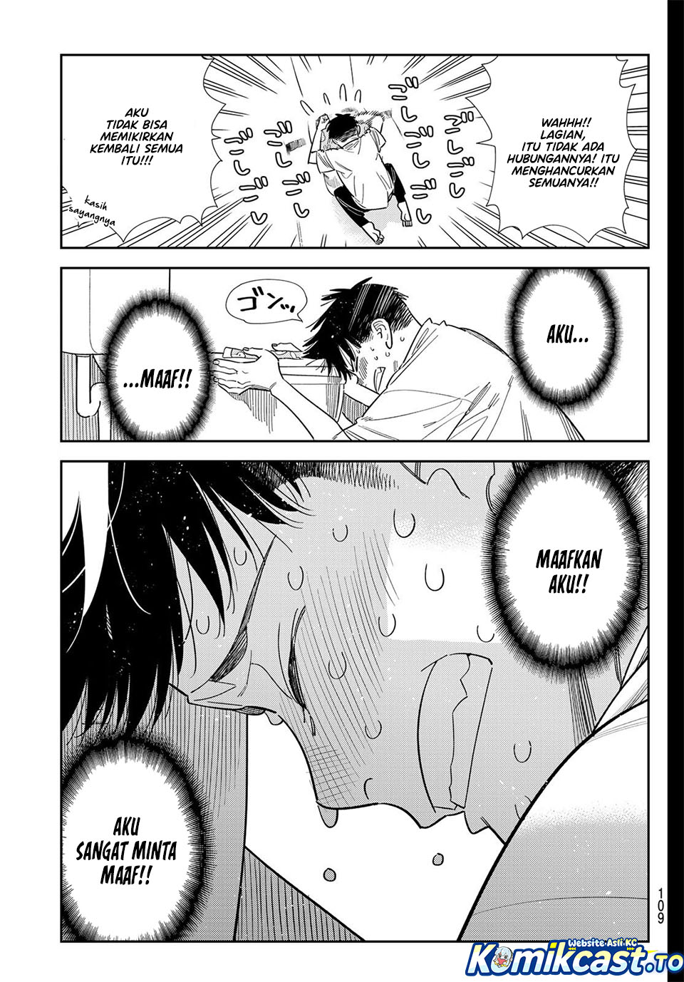 Kanojo Okarishimasu Chapter 405 Bahasa Indonesia