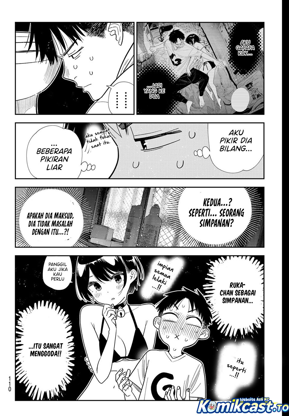 Kanojo Okarishimasu Chapter 405 Bahasa Indonesia