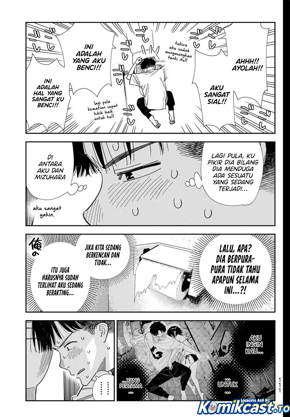 Kanojo Okarishimasu Chapter 405 Bahasa Indonesia