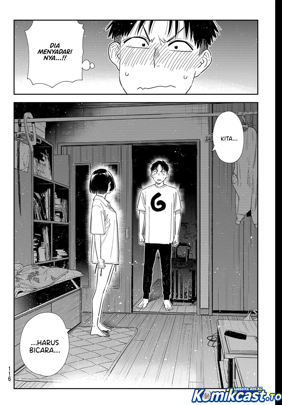 Kanojo Okarishimasu Chapter 405 Bahasa Indonesia