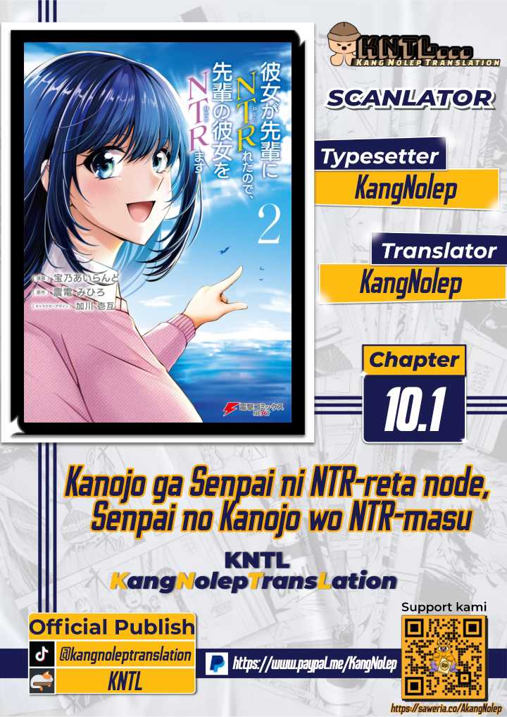 Kanojo ga Senpai ni NTR-reta no de, Senpai no Kanojo wo NTR-masu chapter 10