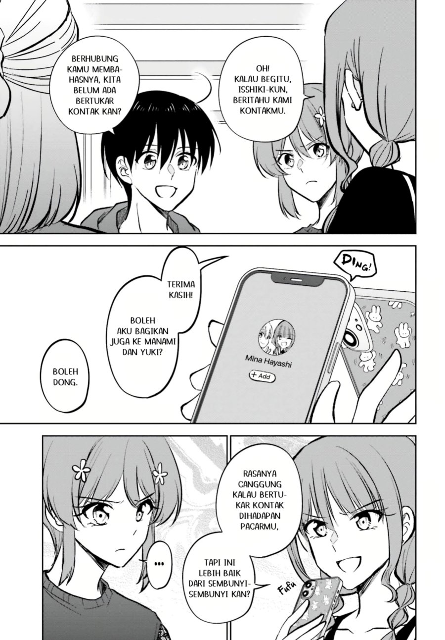 Kanojo ga Senpai ni NTR-reta no de, Senpai no Kanojo wo NTR-masu Chapter 11.2 Bahasa Indonesia