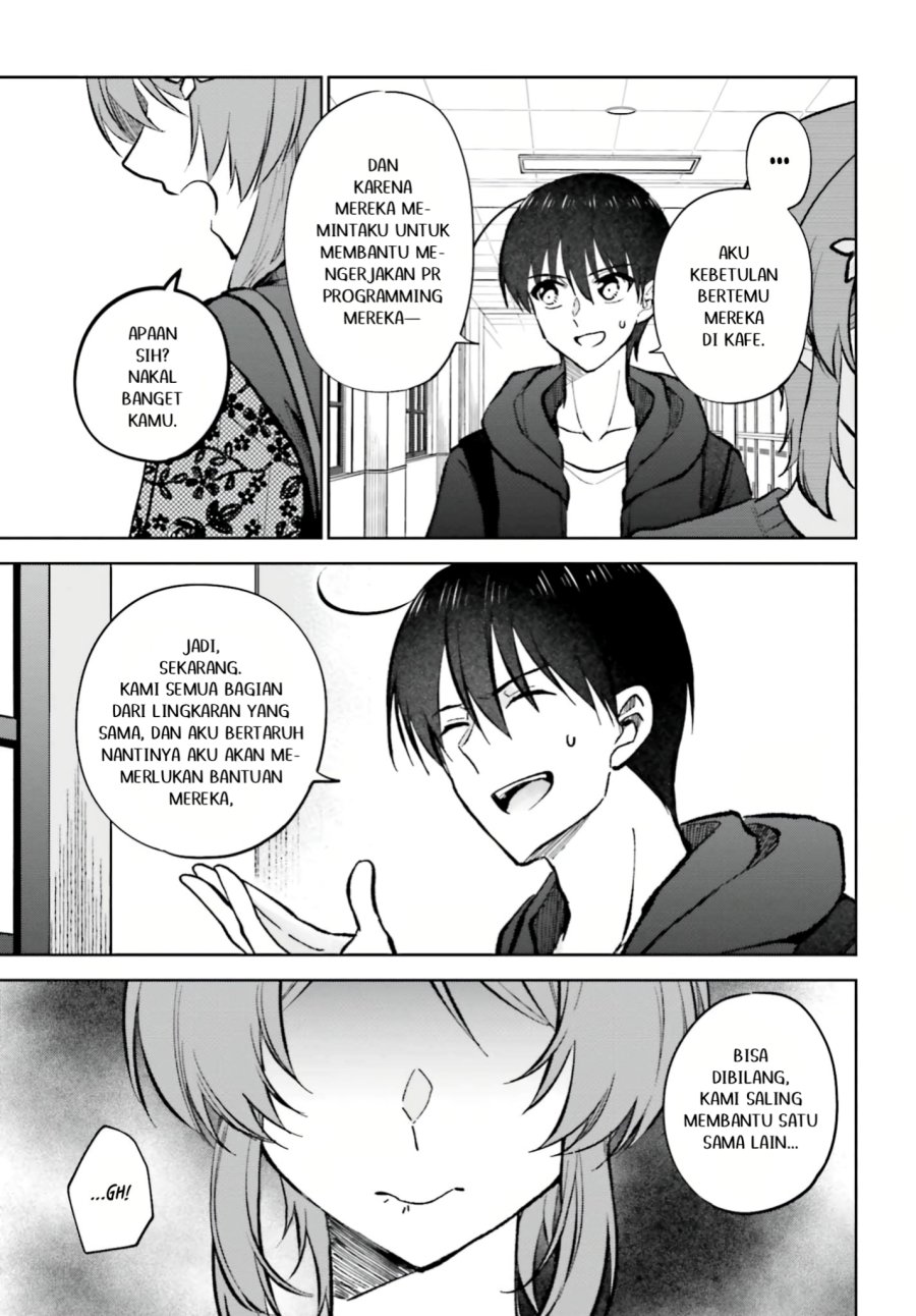Kanojo ga Senpai ni NTR-reta no de, Senpai no Kanojo wo NTR-masu Chapter 11.2 Bahasa Indonesia
