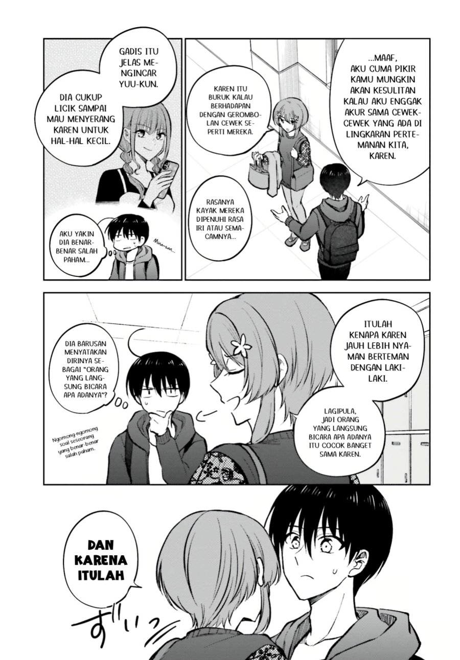 Kanojo ga Senpai ni NTR-reta no de, Senpai no Kanojo wo NTR-masu Chapter 11.2 Bahasa Indonesia