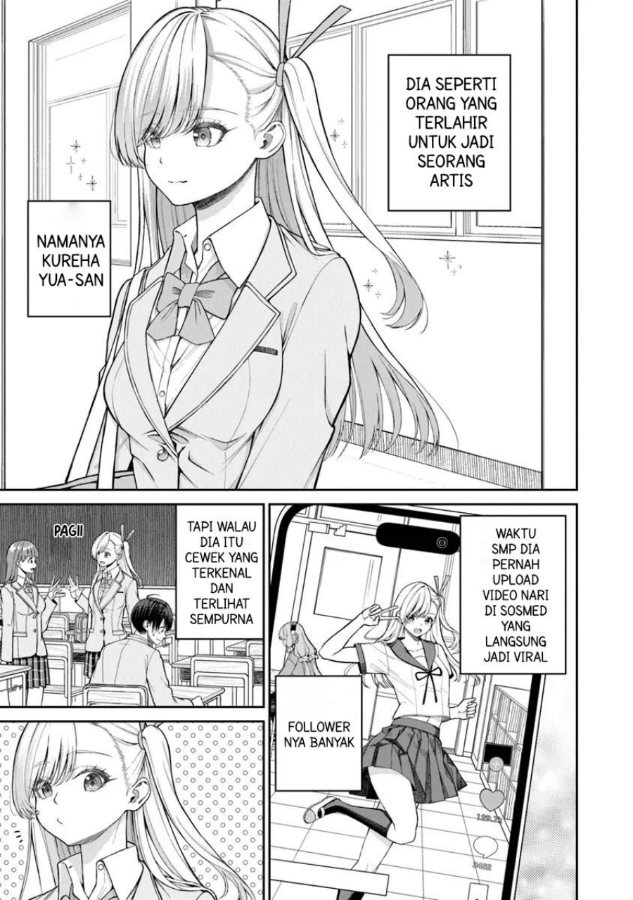 Kanojo ni shitai Joshi Ichii, no Tonari de Mitsuketa Amari-chan Chapter 01 Bahasa Indonesia
