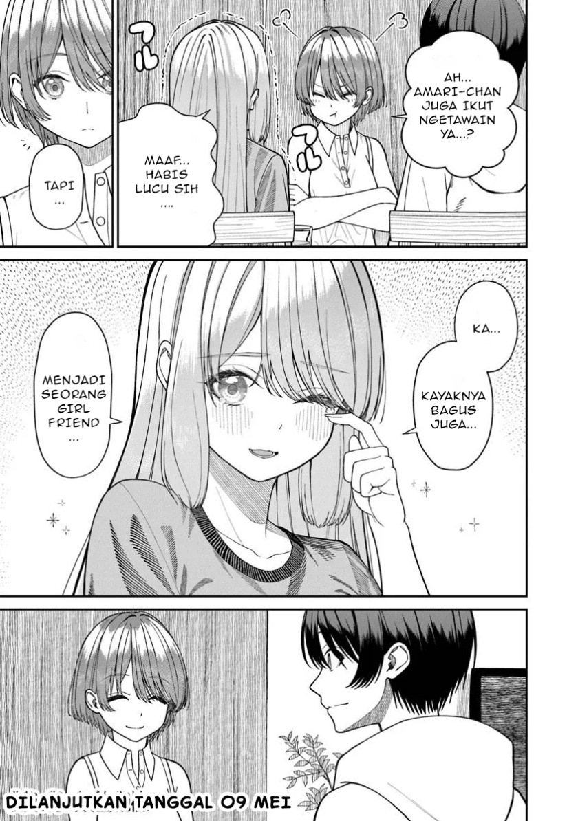 Kanojo ni shitai Joshi Ichii, no Tonari de Mitsuketa Amari-chan chapter 4