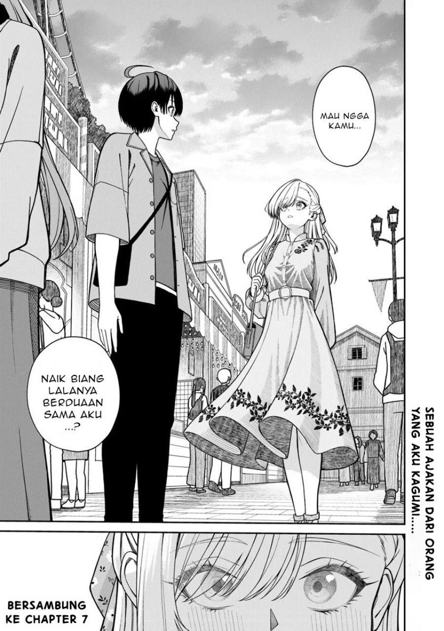 Kanojo ni shitai Joshi Ichii, no Tonari de Mitsuketa Amari-chan Chapter 06.2 Bahasa Indonesia