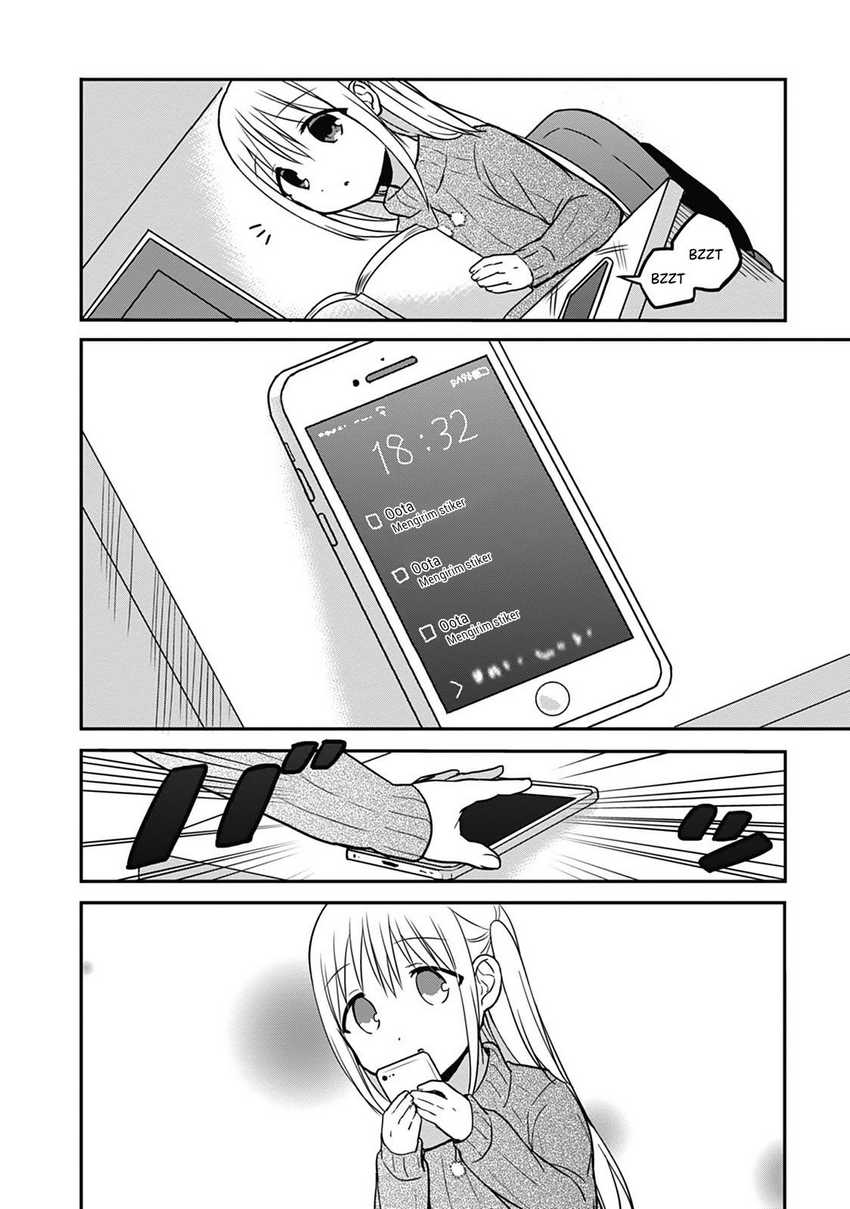 Kao ni denai Kashiwada-san to Kao ni deru Ota-kun Chapter 14 Bahasa Indonesia