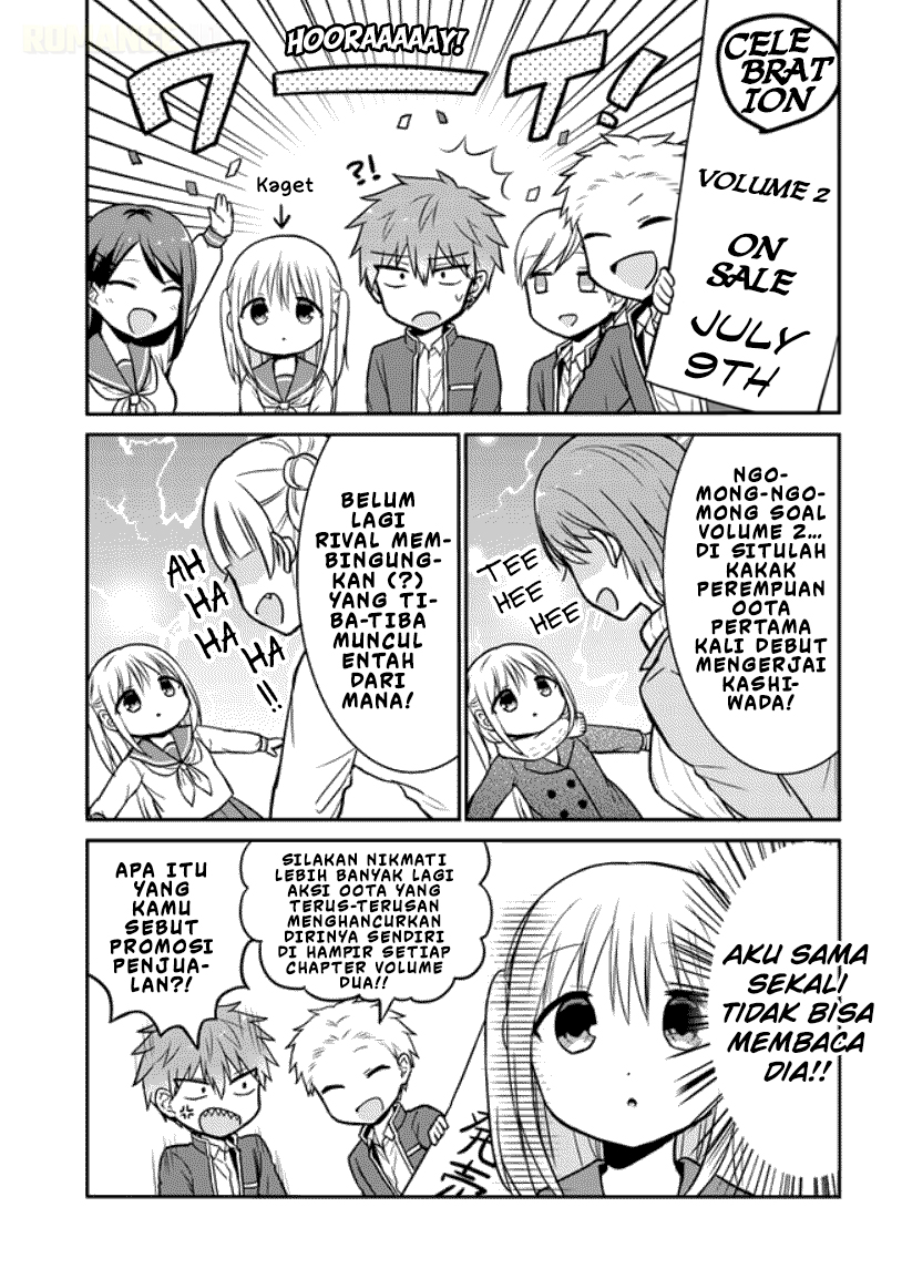 Kao ni denai Kashiwada-san to Kao ni deru Ota-kun chapter 30