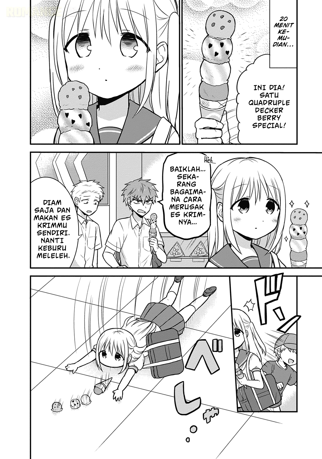 Kao ni denai Kashiwada-san to Kao ni deru Ota-kun Chapter 30 Bahasa Indonesia