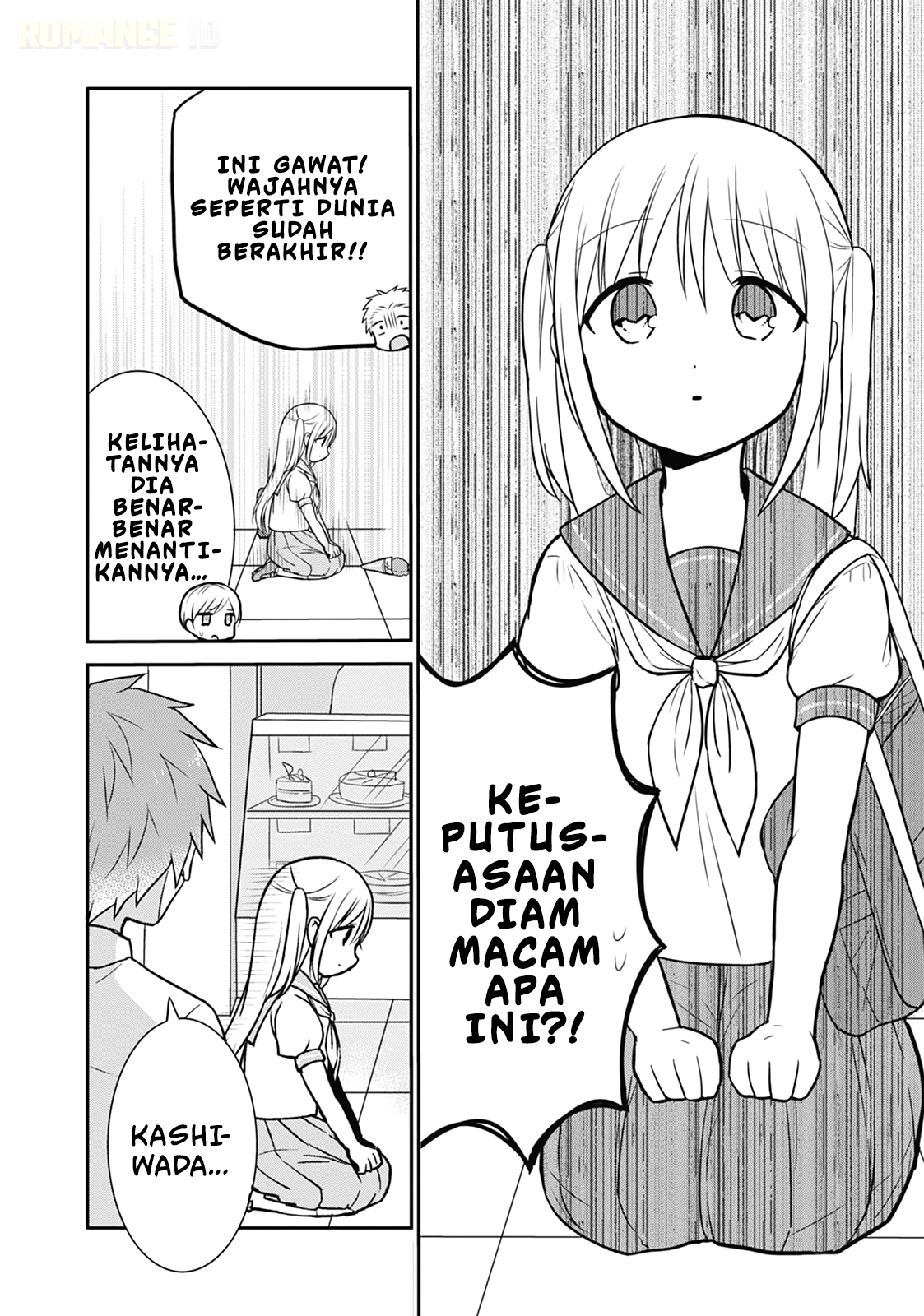 Kao ni denai Kashiwada-san to Kao ni deru Ota-kun Chapter 30 Bahasa Indonesia