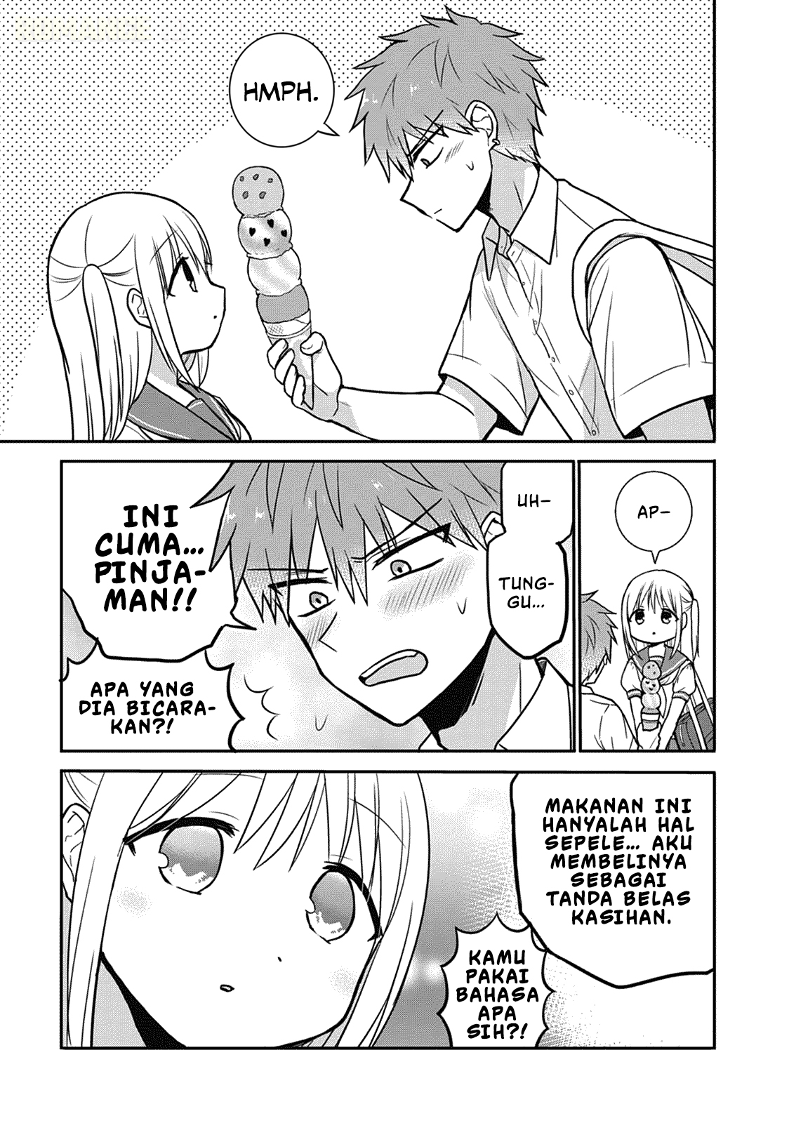 Kao ni denai Kashiwada-san to Kao ni deru Ota-kun Chapter 30 Bahasa Indonesia