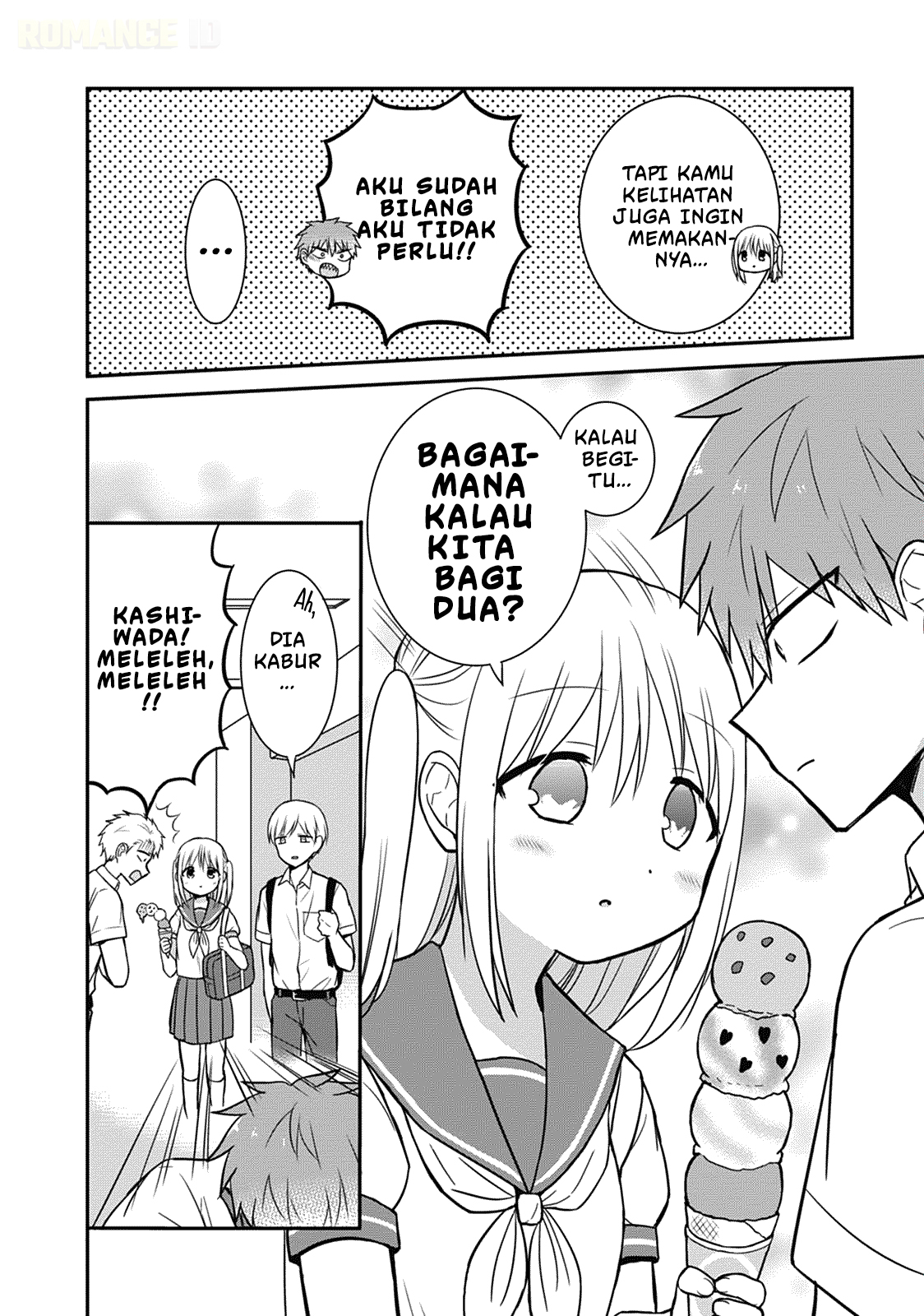 Kao ni denai Kashiwada-san to Kao ni deru Ota-kun Chapter 30 Bahasa Indonesia
