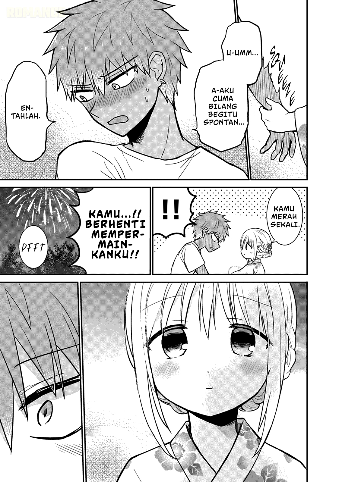 Kao ni denai Kashiwada-san to Kao ni deru Ota-kun chapter 37