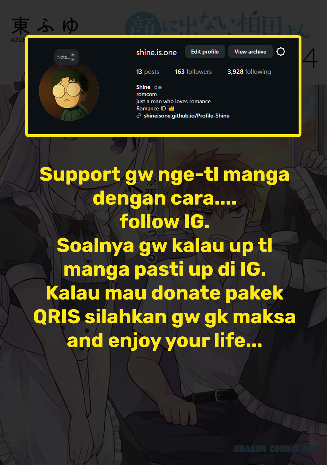 Kao ni denai Kashiwada-san to Kao ni deru Ota-kun chapter 42