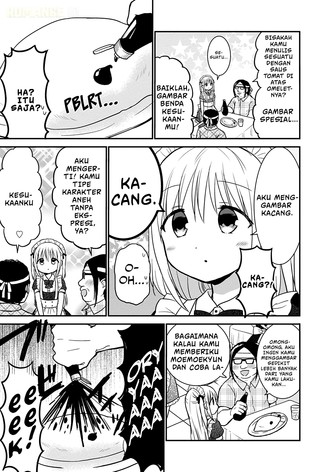 Kao ni denai Kashiwada-san to Kao ni deru Ota-kun chapter 43