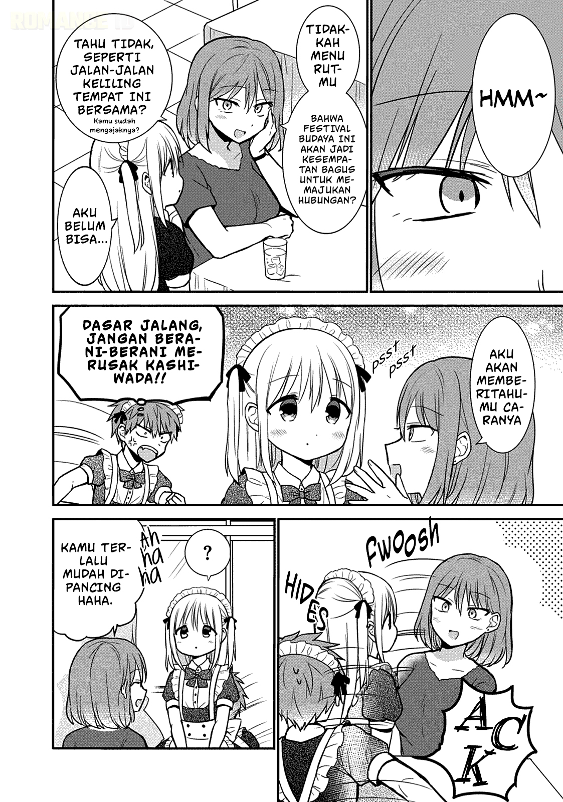 Kao ni denai Kashiwada-san to Kao ni deru Ota-kun chapter 43