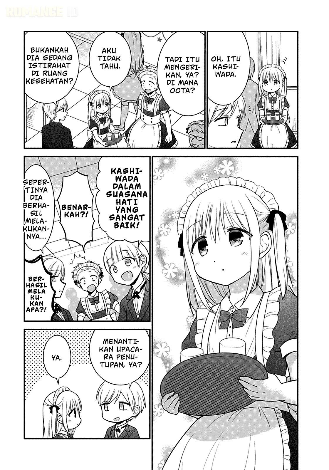 Kao ni denai Kashiwada-san to Kao ni deru Ota-kun chapter 45