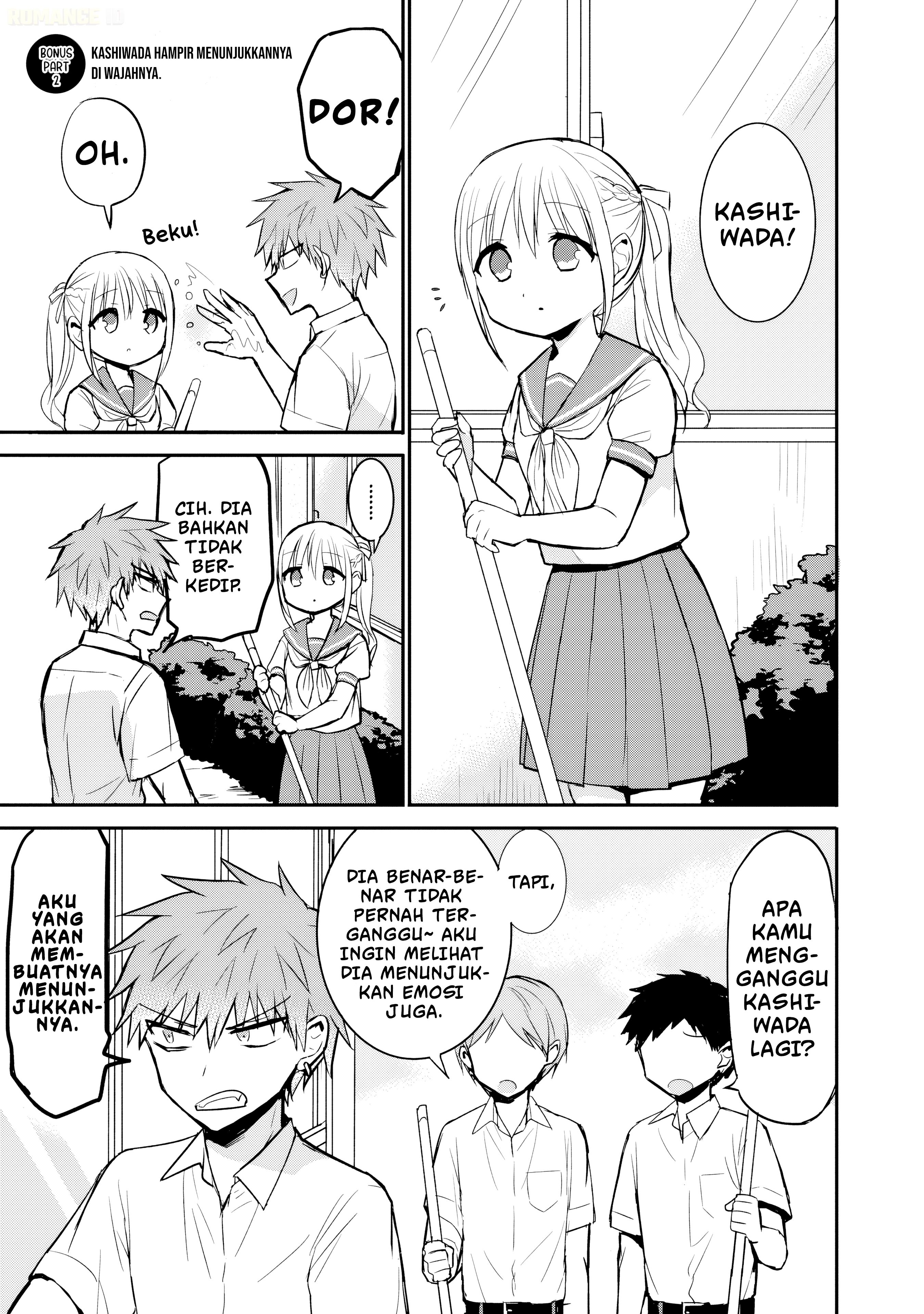 Kao ni denai Kashiwada-san to Kao ni deru Ota-kun chapter 90