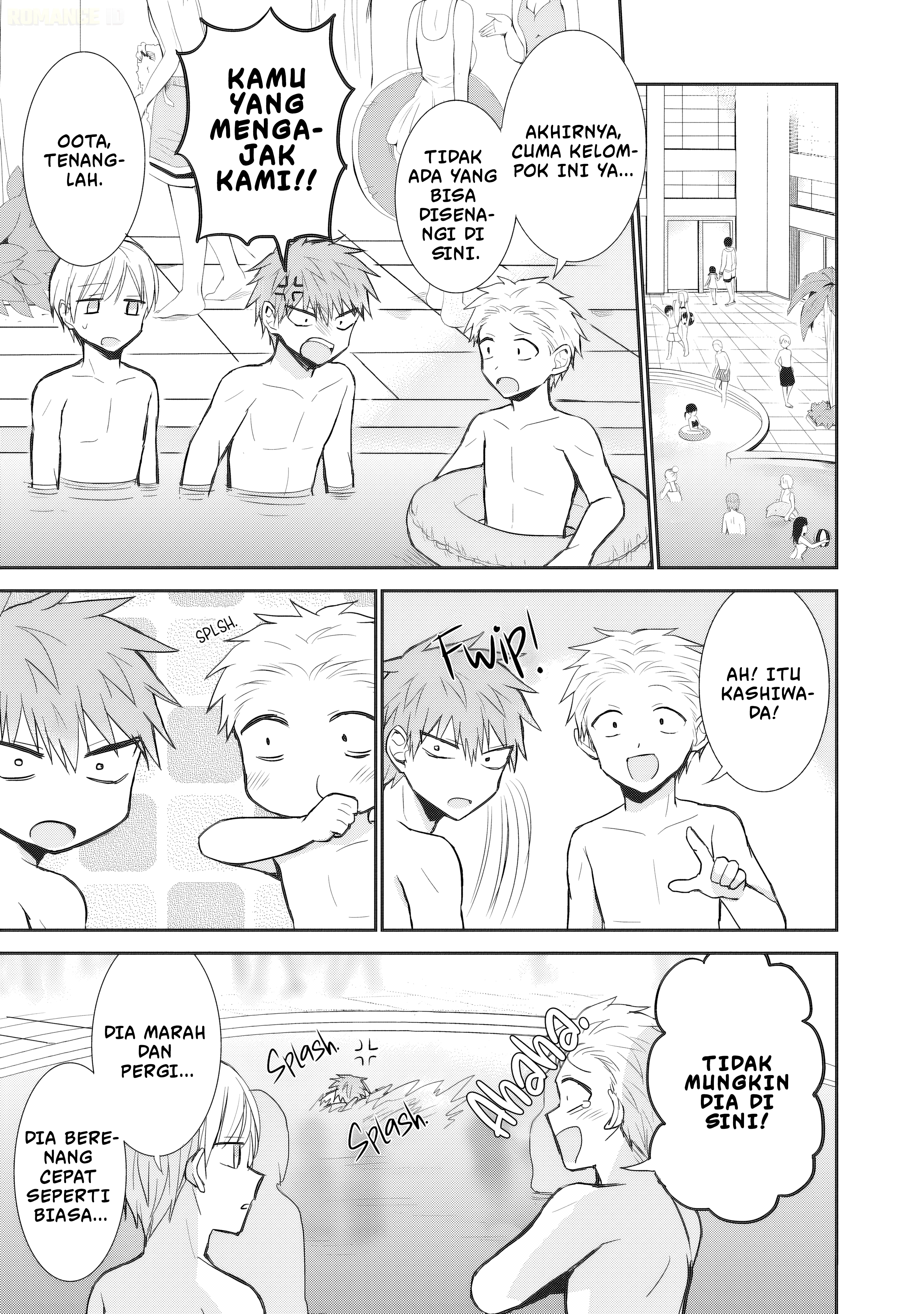 Kao ni denai Kashiwada-san to Kao ni deru Ota-kun chapter 91