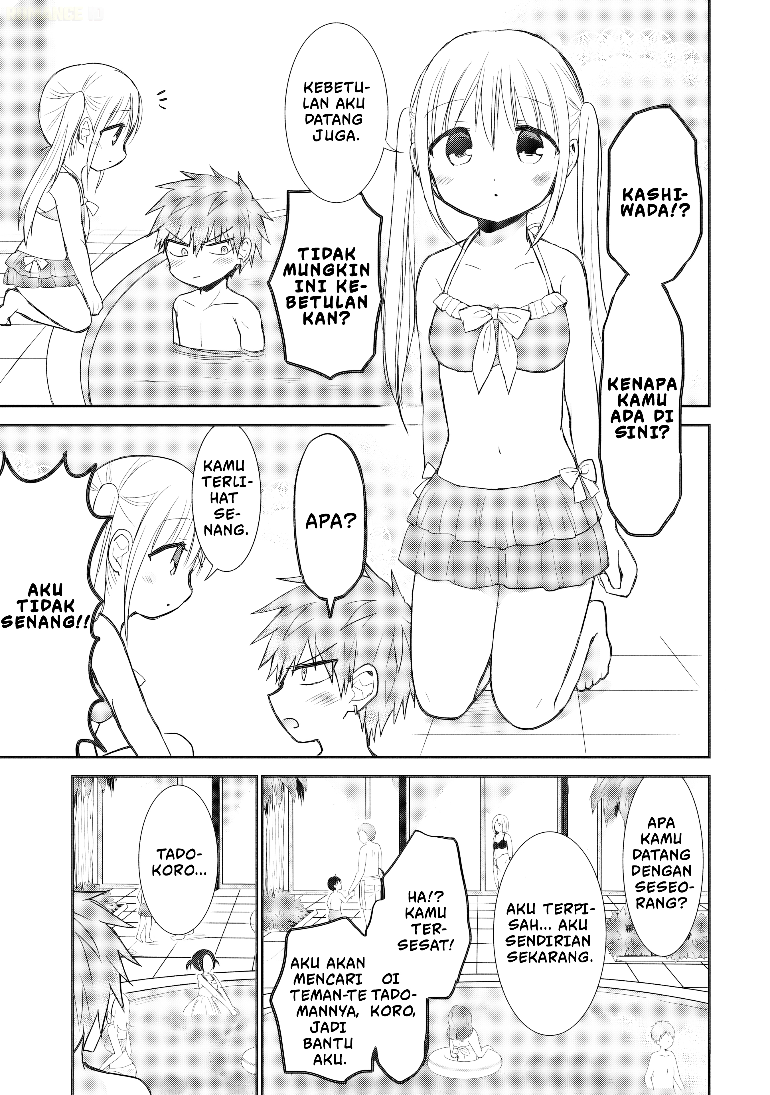 Kao ni denai Kashiwada-san to Kao ni deru Ota-kun chapter 91