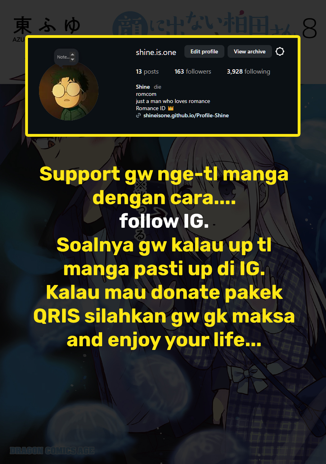 Kao ni denai Kashiwada-san to Kao ni deru Ota-kun chapter 91