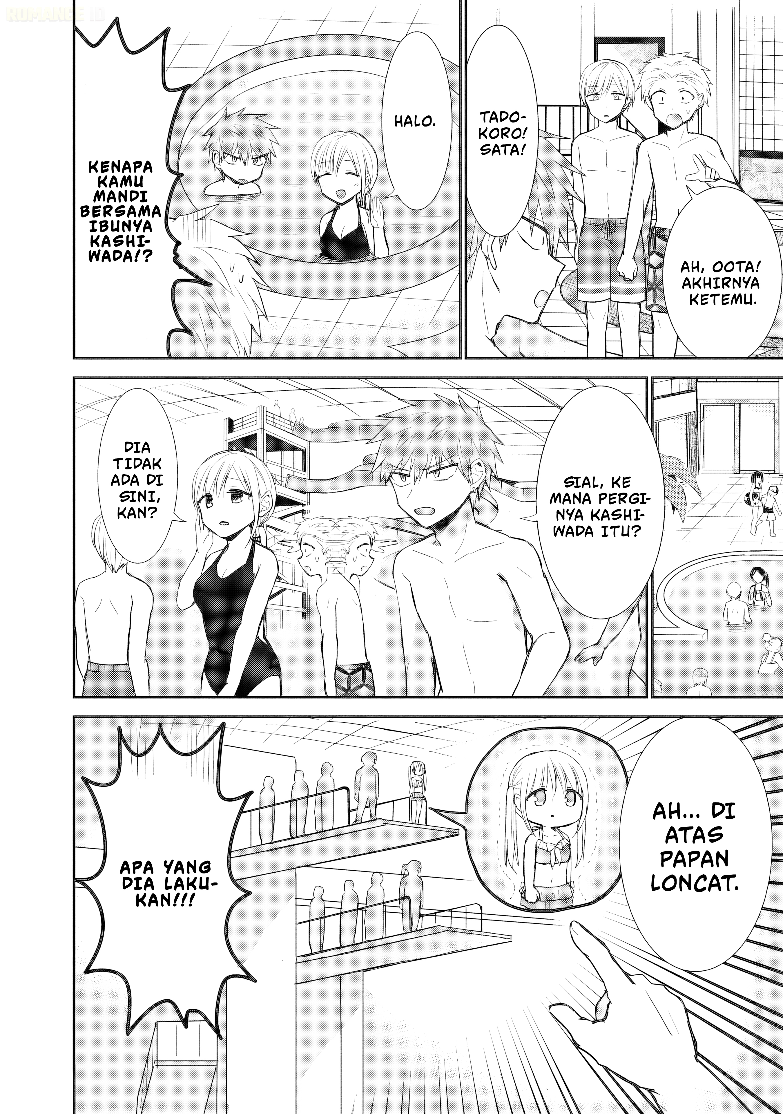 Kao ni denai Kashiwada-san to Kao ni deru Ota-kun chapter 92