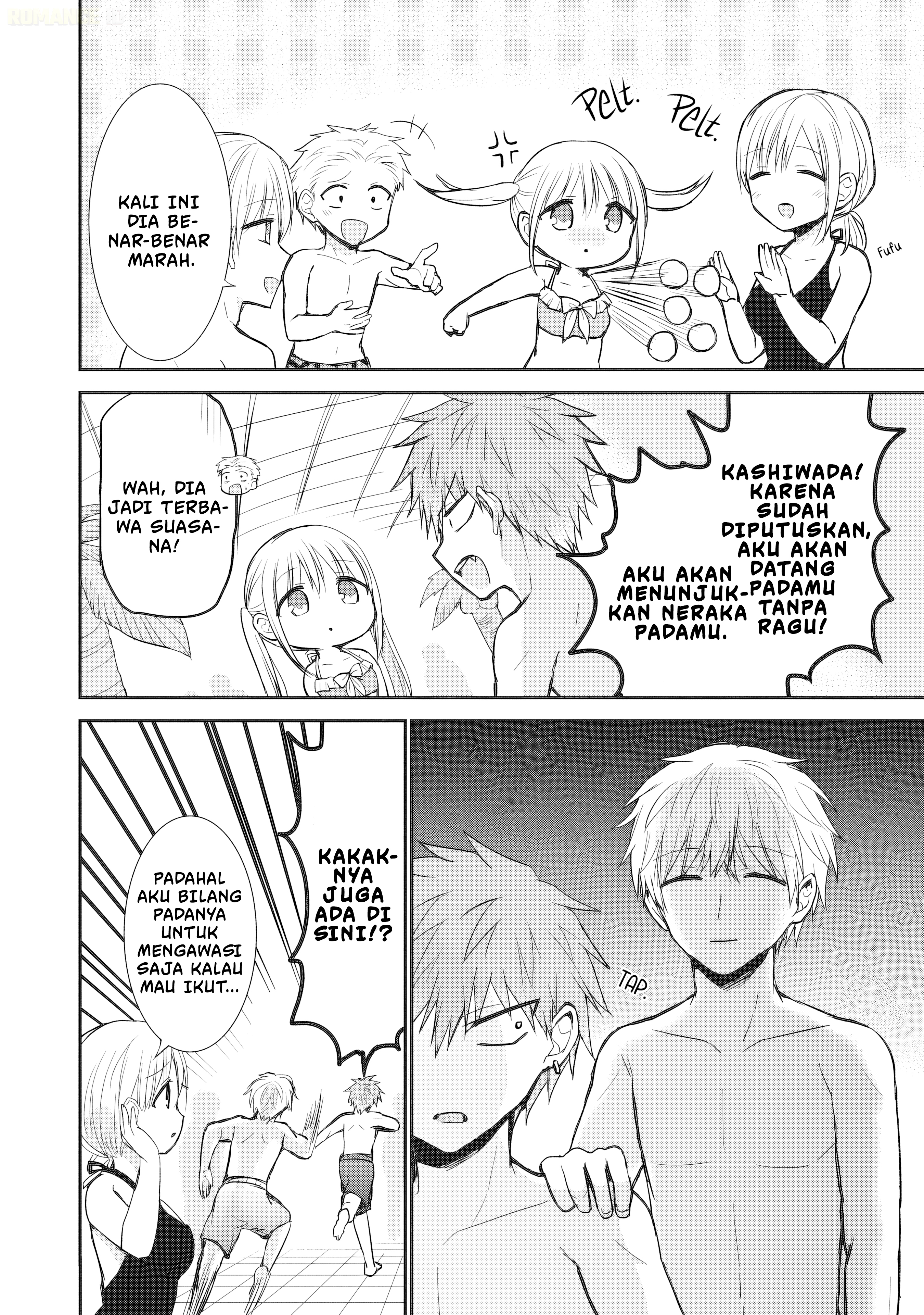 Kao ni denai Kashiwada-san to Kao ni deru Ota-kun chapter 92