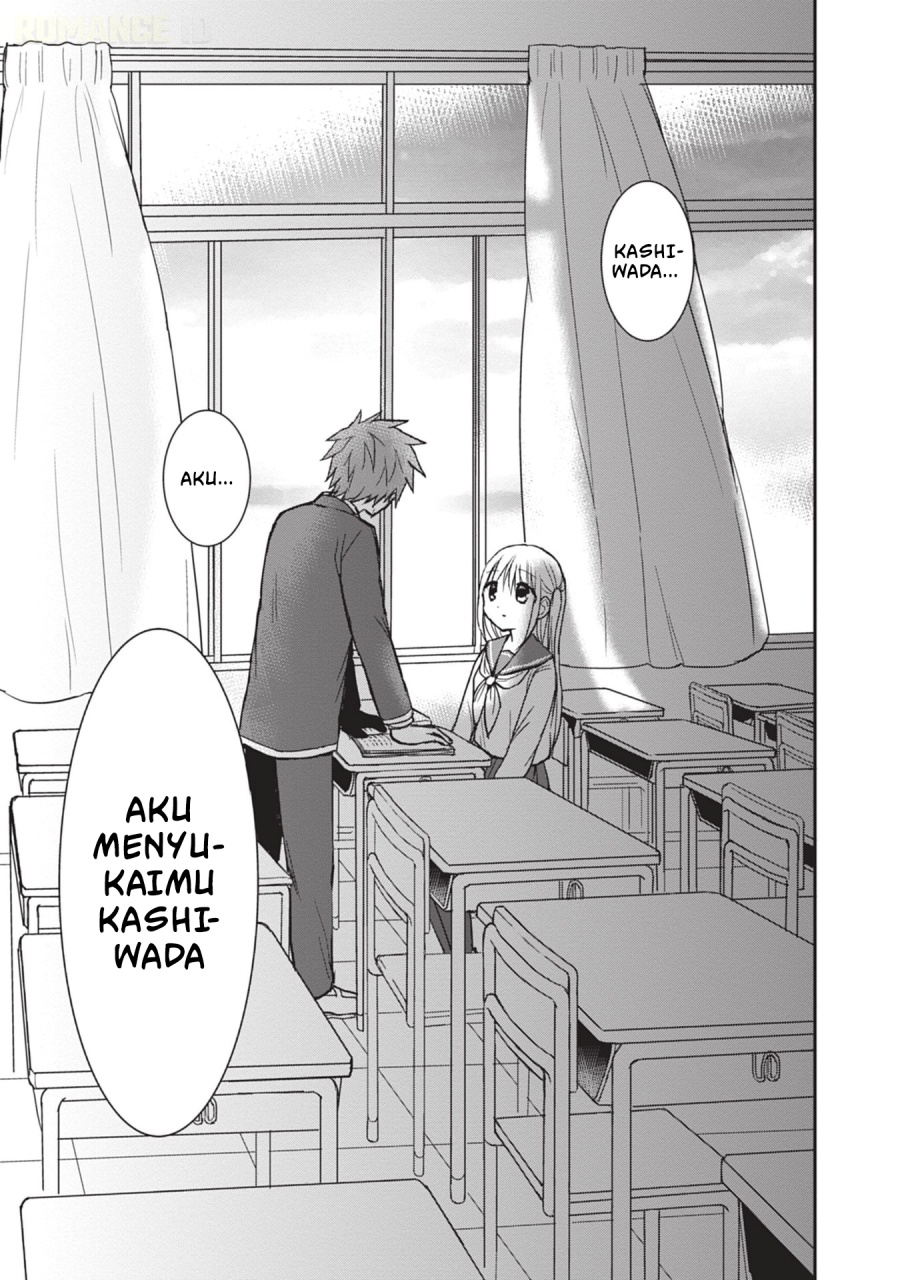 Kao ni denai Kashiwada-san to Kao ni deru Ota-kun chapter 100