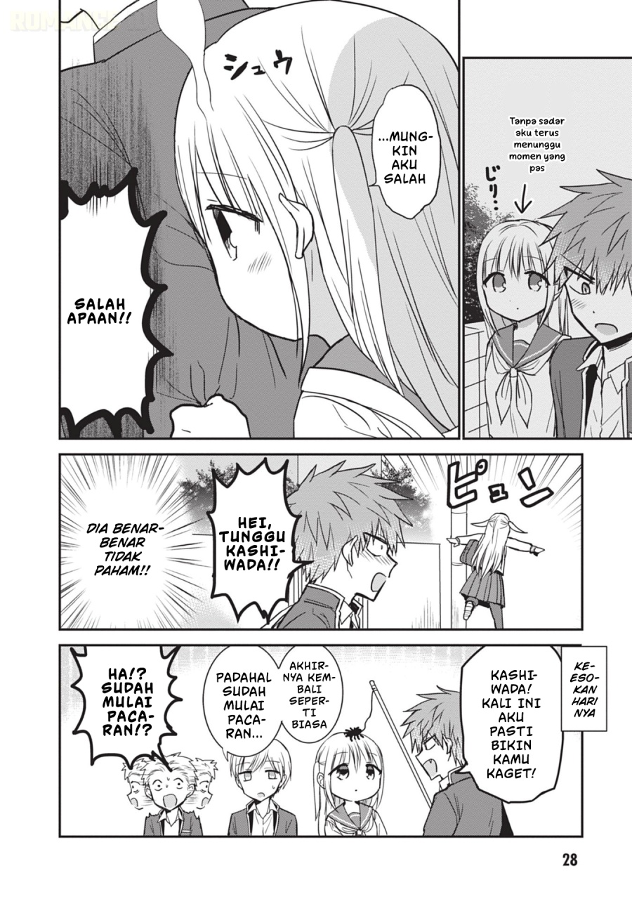 Kao ni denai Kashiwada-san to Kao ni deru Ota-kun chapter 101